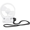 image:imageTravelon 3 Speed Personal Folding Fan  WhiteWhite