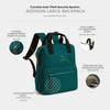 image:imageTravelon Addison AntiTheft Large BackpackEvergreen