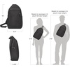 image:imageTravelon Anti Theft Urban Sling BagBlack