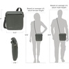 image:imageTravelon AntiTheft Active Small CrossbodyCharcoal
