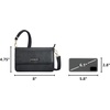 image:imageTravelon AntiTheft Addison Convertible CrossbodyBelt BagBlack
