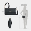 image:imageTravelon AntiTheft Addison Convertible CrossbodyBelt BagBlack