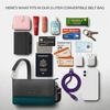 image:imageTravelon AntiTheft Addison Convertible CrossbodyBelt BagEvergreen