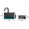 image:imageTravelon AntiTheft Addison Convertible CrossbodyBelt BagEvergreen
