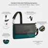 image:imageTravelon AntiTheft Addison Convertible CrossbodyBelt BagEvergreen