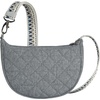 image:imageTravelon AntiTheft Boho Crescent CrossbodyGray Heather
