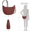 image:imageTravelon AntiTheft Boho Crescent CrossbodyPaprika