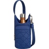 image:imageTravelon AntiTheft Boho Insulated Water Bottle ToteBlue