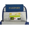 image:imageTravelon AntiTheft Boho Insulated Water Bottle ToteBlue