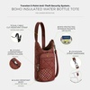 image:imageTravelon AntiTheft Boho Insulated Water Bottle TotePaprika