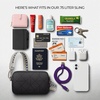 image:imageTravelon AntiTheft Boho Phone Sling  AntiTheftBlack