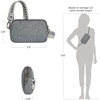image:imageTravelon AntiTheft Boho Phone Sling  AntiTheftGray Heather