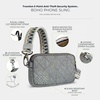 image:imageTravelon AntiTheft Boho Phone Sling  AntiTheftGray Heather