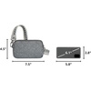 image:imageTravelon AntiTheft Boho Phone Sling  AntiTheftGray Heather