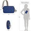 image:imageTravelon AntiTheft Boho Phone Sling  AntiTheftLush Blue