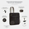 image:imageTravelon AntiTheft Boho Slim CrossbodyBlack