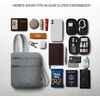 image:imageTravelon AntiTheft Boho Slim CrossbodyGray Heather