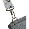 image:imageTravelon AntiTheft Boho Slim CrossbodyGray Heather