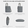 image:imageTravelon AntiTheft Boho Slim CrossbodyGray Heather