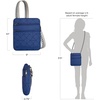image:imageTravelon AntiTheft Boho Slim CrossbodyLush Blue