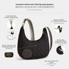 image:imageTravelon AntiTheft Boho Slouchy CrossbodyBlack