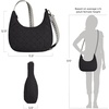 image:imageTravelon AntiTheft Boho Slouchy CrossbodyBlack