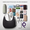image:imageTravelon AntiTheft Boho Slouchy CrossbodyBlack