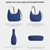 image:imageTravelon AntiTheft Boho Slouchy CrossbodyLush Blue