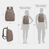 image:imageTravelon AntiTheft Classic BackpackHazelnut