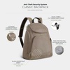image:imageTravelon AntiTheft Classic BackpackHazelnut