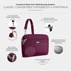 image:imageTravelon AntiTheft Classic Convertible Crossbody amp Waist PackBurgundy