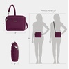 image:imageTravelon AntiTheft Classic Convertible Crossbody amp Waist PackBurgundy