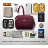 image:imageTravelon AntiTheft Classic Convertible Crossbody amp Waist PackBurgundy