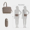 image:imageTravelon AntiTheft Classic Convertible Crossbody amp Waist PackHazelnut