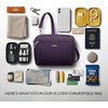 image:imageTravelon AntiTheft Classic Convertible Crossbody amp Waist PackPurple