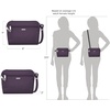 image:imageTravelon AntiTheft Classic Convertible Crossbody amp Waist PackPurple