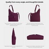 image:imageTravelon AntiTheft Classic Crossbody BagBurgundy