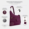 image:imageTravelon AntiTheft Classic Crossbody BagBurgundy