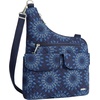 image:imageTravelon AntiTheft Classic Crossbody BagGeo Sunflower