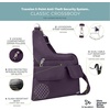 image:imageTravelon AntiTheft Classic Crossbody BagPurple
