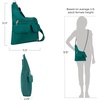 image:imageTravelon AntiTheft Classic Crossbody BagSpruce