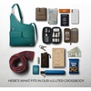 image:imageTravelon AntiTheft Classic Crossbody BagSpruce