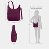 image:imageTravelon AntiTheft Classic Essential Messenger BagBurgundy