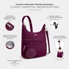 image:imageTravelon AntiTheft Classic Essential Messenger BagBurgundy