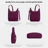 image:imageTravelon AntiTheft Classic Essential Messenger BagBurgundy