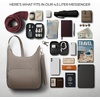 image:imageTravelon AntiTheft Classic Essential Messenger BagHazelnut