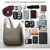 image:imageTravelon AntiTheft Classic Essential Messenger BagNutmeg