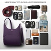 image:imageTravelon AntiTheft Classic Essential Messenger BagPurple