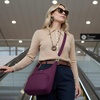 image:imageTravelon AntiTheft Classic Essential Messenger BagPurple