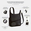 image:imageTravelon AntiTheft Classic Messenger BagBlack